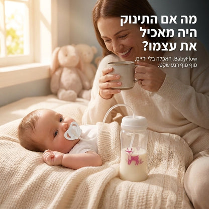 BabyFlow, האכלה בלי ידיים